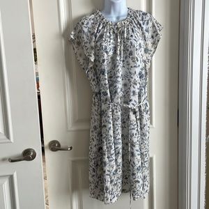 LOFT floral print dress